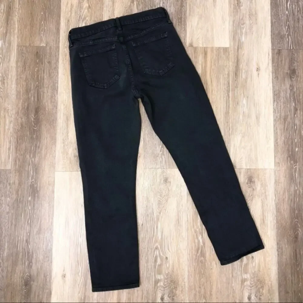 Vince Skinny Crop Denim Jeans in Slate Gray Wash Size 28
